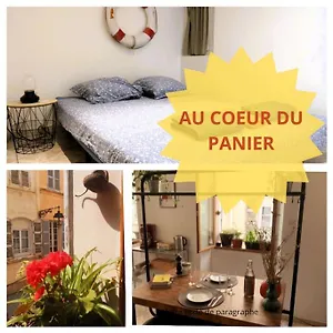 Appartement Petit Boucan 47m2 Dans Le Coeur Du Panier, Marseille
